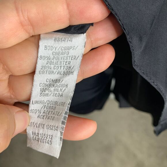 Theia Black White Polka Dot Fit & Flare Cocktail Party Dress Size 4 - Picture 5 of 7